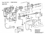 Bosch 0 603 147 603 Csb 470 Rle Percussion Drill 220 V / Eu Spare Parts